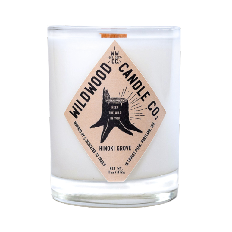 Hinoki Grove Candle by Wildwood Candle Co. | Portland, Oregon Candles