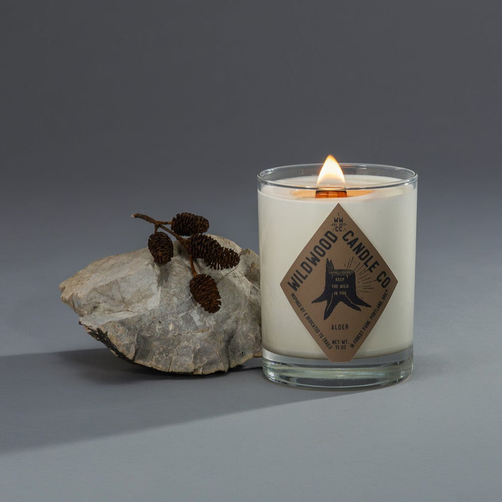 Alder Candle by Wildwood Candle Co. | palo santo, sandalwood