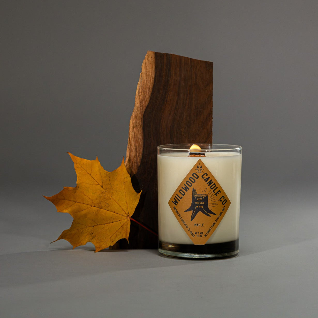 Maple Candle - sweet potato, nutmeg, maple syrup