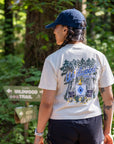 Wildwood Candle Co. Women's Crop Tee - Ivory