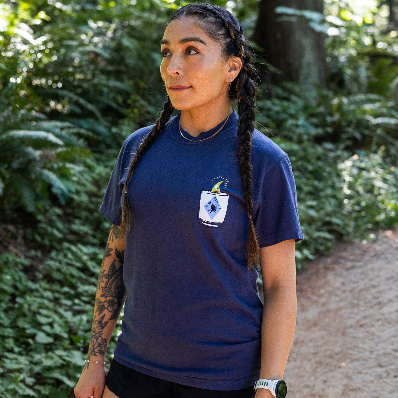 Wildwood Candle Co. Relaxed Tee - Navy