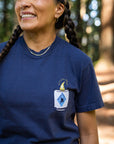 Wildwood Candle Co. Relaxed Tee - Navy