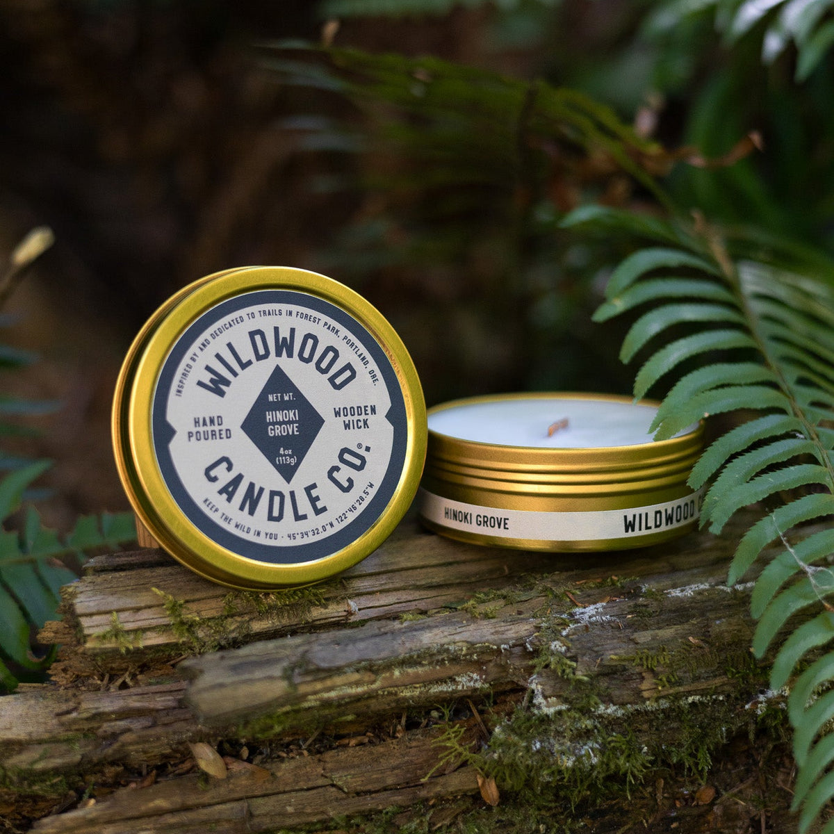 Hinoki Grove Travel Candle