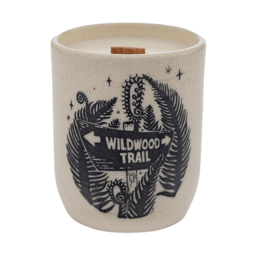 Limited Edition Wildwood Ceramic Candle