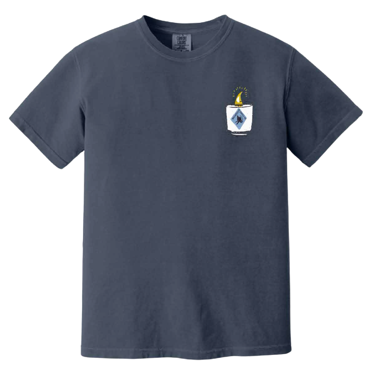 Wildwood Candle Co. Relaxed Tee - Navy