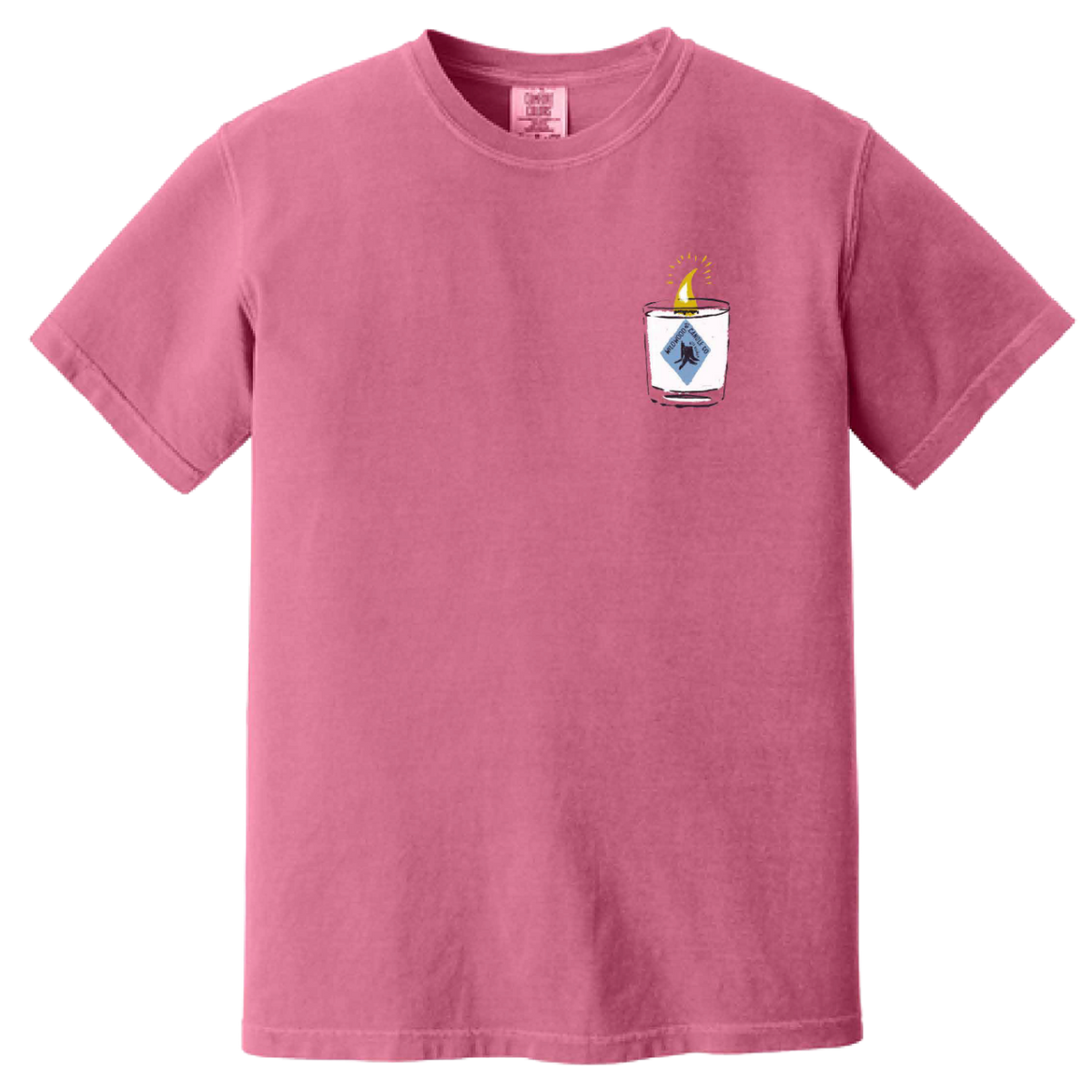 Wildwood Candle Co. Relaxed Tee - Crunchberry Wildwood Candle Co. Relaxed Tee - Crunchberry