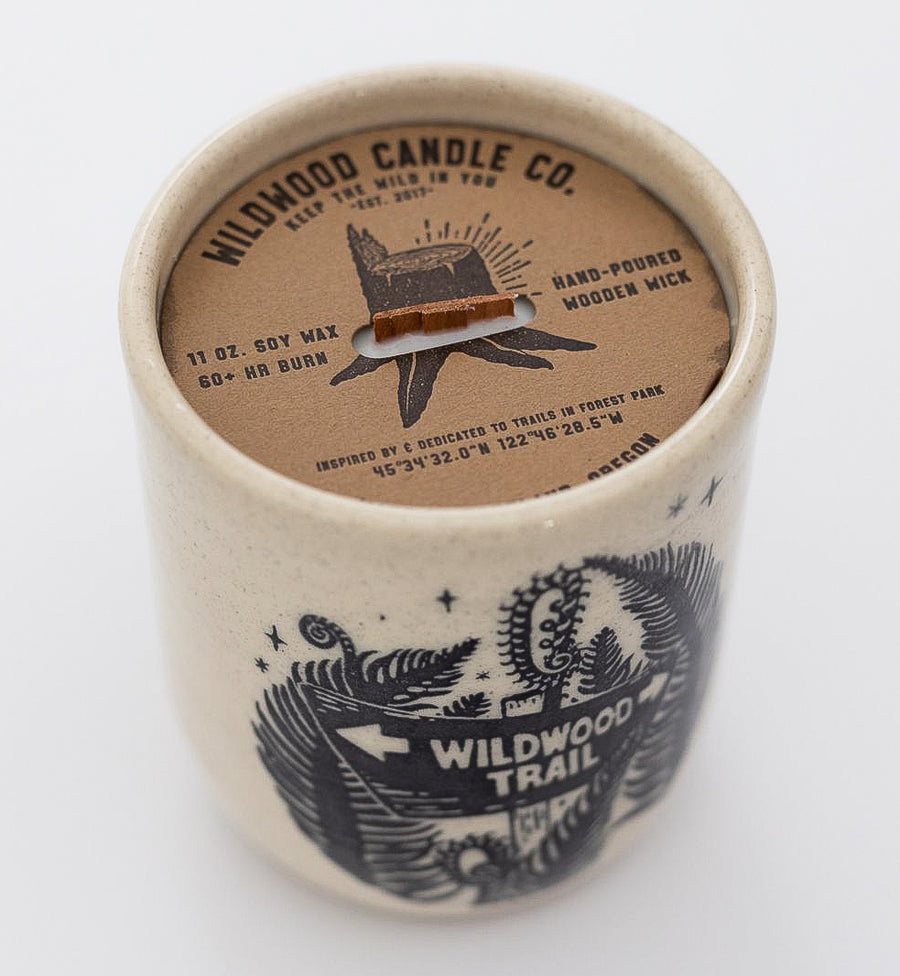 Limited Edition Wildwood Ceramic Candle - Wildwood Candle Co. LLC